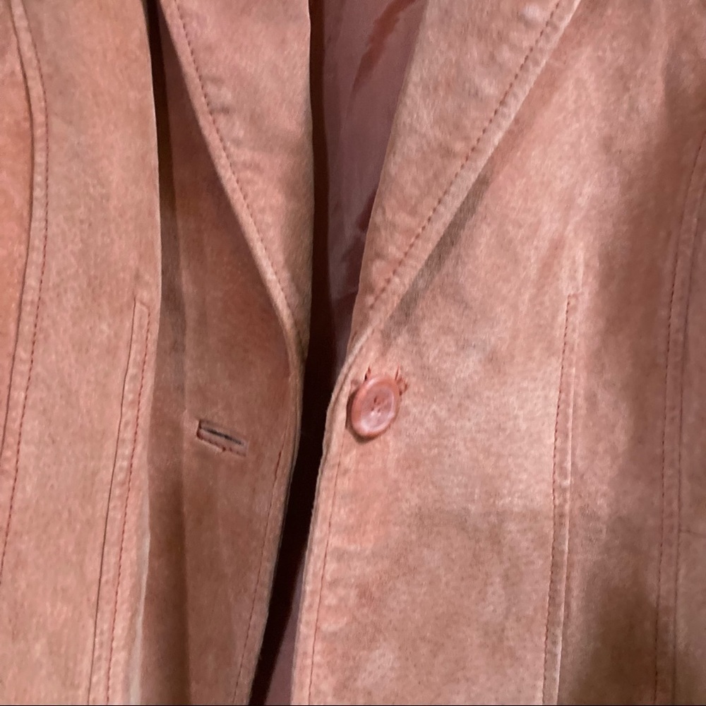 Relativity Suede Leather Shell Jacket - Picture 4 of 8